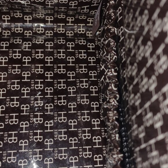 rare HB 1895 Henri Bendel Rectangle Cosmetics bag Make up - Picture 6 of 10